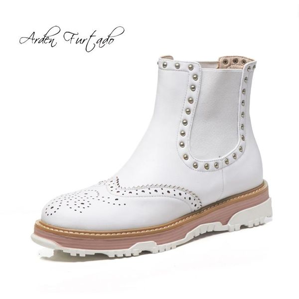 boots fashion classics leisure women's shoes 2021 round toe short white brown genuine leather concise rivets, Black
boots fashion classics leisure women's shoes 2021 round toe short white brown genuine leather concise rivets, Black
