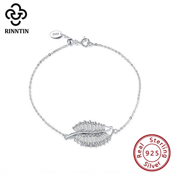 rinntin s925 sterling silver leaf bracelet bracelet korean temperament jewelry girl fashion small fresh accessories hmn07, Golden;silver
rinntin s925 sterling silver leaf bracelet bracelet korean temperament jewelry girl fashion small fresh accessories hmn07, Golden;silver