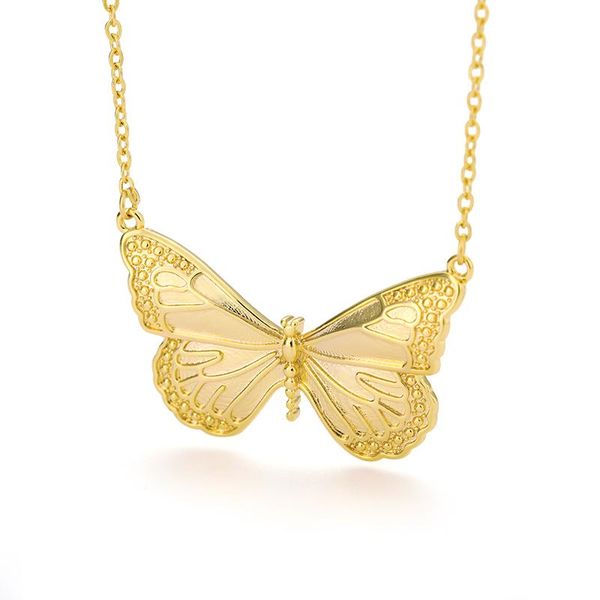 fashion butterfly pendant necklace for women jewelry accessories stainless steel clavicle chain butterflies necklaces boho, Silver
fashion butterfly pendant necklace for women jewelry accessories stainless steel clavicle chain butterflies necklaces boho, Silver