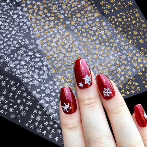 snowflake 3d nail art stickers 12pcs christmas designs adhesive sliders for nails foil decals manicure decorations trty/smy-1
snowflake 3d nail art stickers 12pcs christmas designs adhesive sliders for nails foil decals manicure decorations trty/smy-1