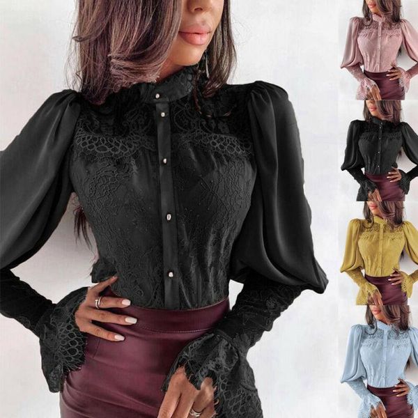 chiffon blouses women 2021 autumn fashion long sleeve button down shirt office blouse slim lapel casual female plus size, White
chiffon blouses women 2021 autumn fashion long sleeve button down shirt office blouse slim lapel casual female plus size, White