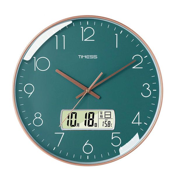 wall clocks nordic big clock living room creative silent led electronic calendar watches home decor kitchen
wall clocks nordic big clock living room creative silent led electronic calendar watches home decor kitchen
