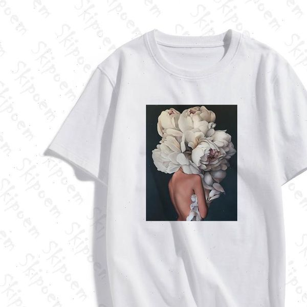 2021 t shirt with feathers and flowers harajuku t shirt white summer womens wear women tee shirt femme tees
2021 t shirt with feathers and flowers harajuku t shirt white summer womens wear women tee shirt femme tees