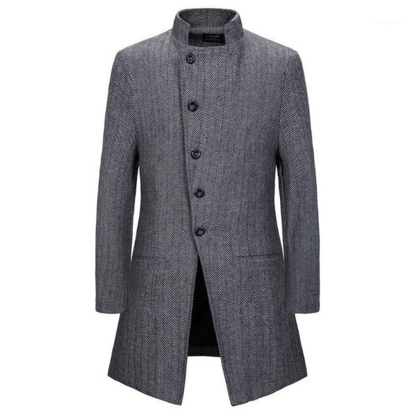 business long jackets warm men's coats autumn casual trench new fashion overcoat long patchwork color trim outwear coat for man1, Black;brown
business long jackets warm men's coats autumn casual trench new fashion overcoat long patchwork color trim outwear coat for man1, Black;brown