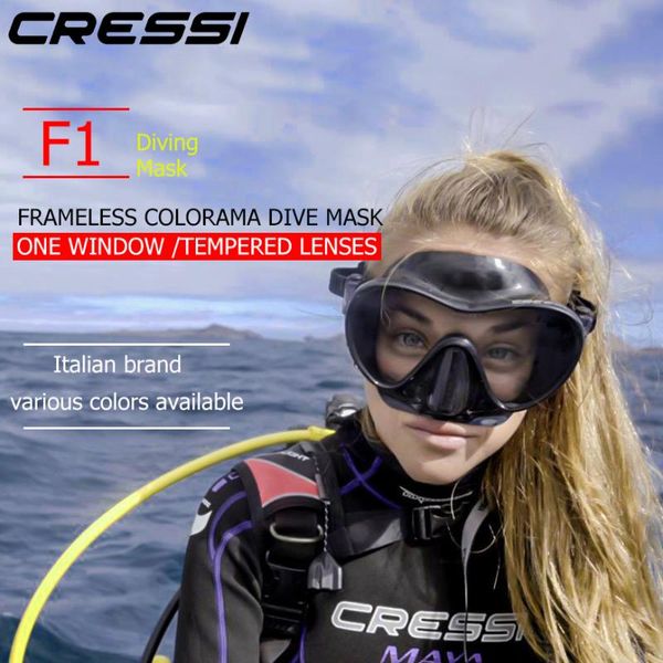 cressi f1 frameless scuba diving mask tempered glass single lens one window low volume snorkeling swimming mask for adults
cressi f1 frameless scuba diving mask tempered glass single lens one window low volume snorkeling swimming mask for adults