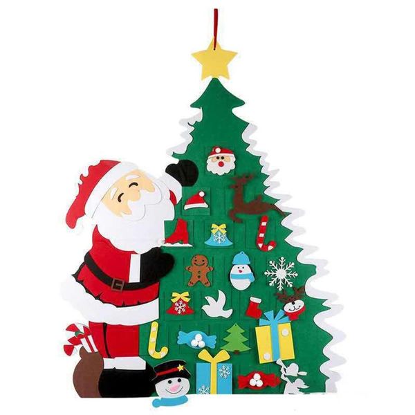 diy felt christmas tree set christmas decoration wall hanging children's gifts party decoration supplies
diy felt christmas tree set christmas decoration wall hanging children's gifts party decoration supplies