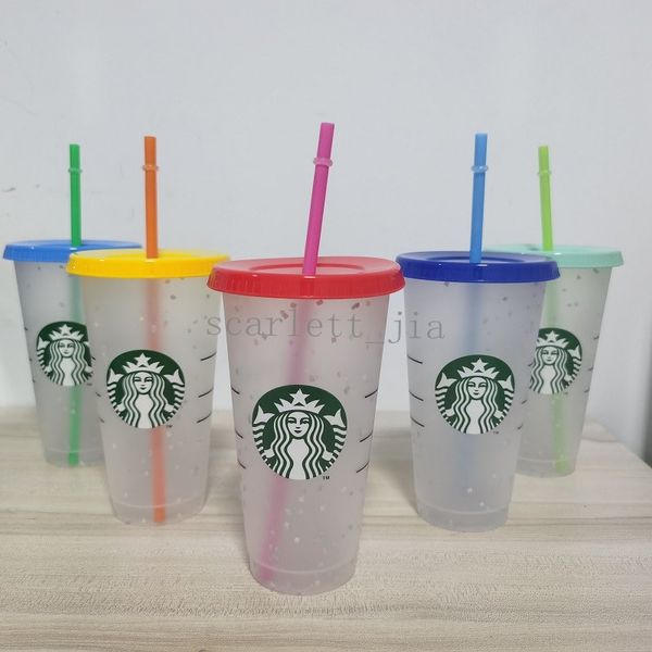24oz/710ml starbucks snow plastic tumbler reusable clear drinking flat bottom cup pillar shape lid straw mug bardian
24oz/710ml starbucks snow plastic tumbler reusable clear drinking flat bottom cup pillar shape lid straw mug bardian