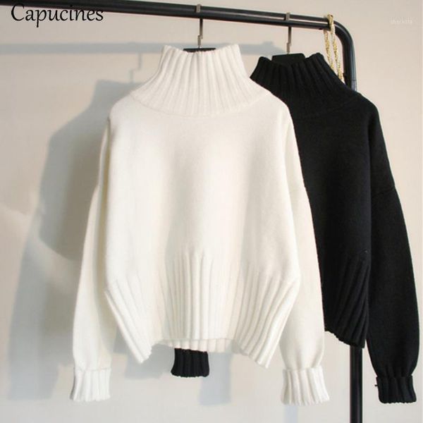 white turtleneck sweater women pullover 2020 autumn winter high elasticity ribbed knitted jumper female loose slim basic sweater1, White;black
white turtleneck sweater women pullover 2020 autumn winter high elasticity ribbed knitted jumper female loose slim basic sweater1, White;black