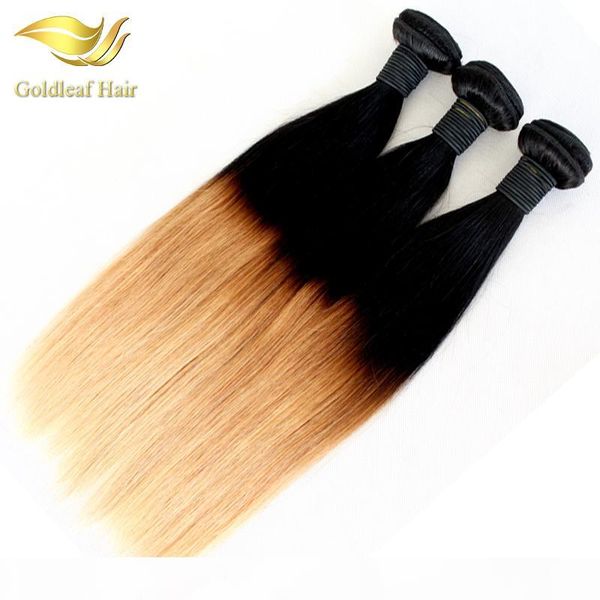 goldleaf wholesale two tone ombre hair straight human hair weaving t1b 27 ombre brazilian peruvian malaysian indian human hair weaving, Black
goldleaf wholesale two tone ombre hair straight human hair weaving t1b 27 ombre brazilian peruvian malaysian indian human hair weaving, Black