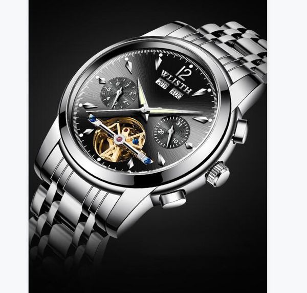 2021 mens watches luxury automatic mechanical luxury watch men sports wristwatch male reloj hombre tourbillon montre homme, Slivery;brown
2021 mens watches luxury automatic mechanical luxury watch men sports wristwatch male reloj hombre tourbillon montre homme, Slivery;brown