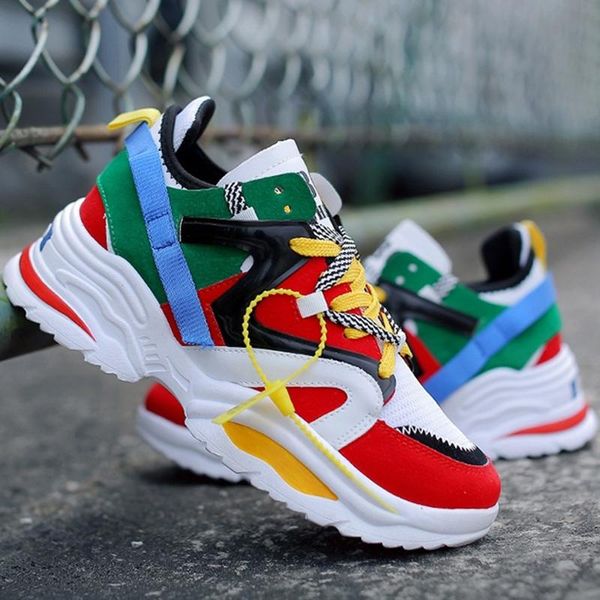 casual breathable women's sneakers flat platform shoes lace up dad thickly shoes 2020 fashion woman comfortable summer, Black
casual breathable women's sneakers flat platform shoes lace up dad thickly shoes 2020 fashion woman comfortable summer, Black