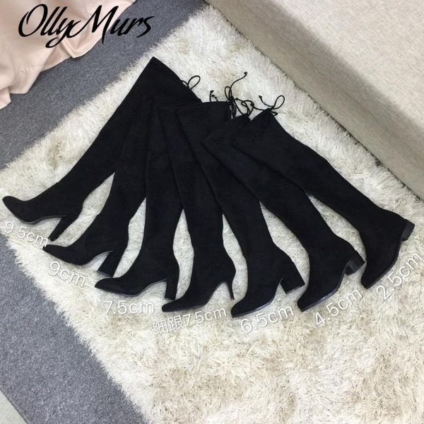 women's boots genuine leather suede black boots for winter new fashion casual over the knee ladies large size 34-42
women's boots genuine leather suede black boots for winter new fashion casual over the knee ladies large size 34-42