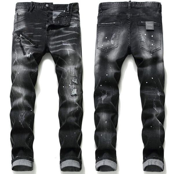 2021 mens designer jeans classic hip hop pants stylist jeans distressed ripped biker jean slim fit motorcycle good quality men jeans, Blue
2021 mens designer jeans classic hip hop pants stylist jeans distressed ripped biker jean slim fit motorcycle good quality men jeans, Blue