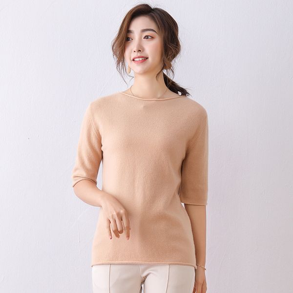 2021 quality women word neck 100% knitted new fashion 6 standard colors jumpers high wool clothes upku, White;black
2021 quality women word neck 100% knitted new fashion 6 standard colors jumpers high wool clothes upku, White;black