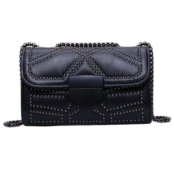 pu leather crossbody bag women's rivet shoulder bag ladies travel handbag chain messenger
pu leather crossbody bag women's rivet shoulder bag ladies travel handbag chain messenger