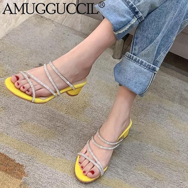 2020 new arrival plus big size 32-46 blue white yellow crystal fashion mid heel female ladies women summer sandal slippers l1204, Black
2020 new arrival plus big size 32-46 blue white yellow crystal fashion mid heel female ladies women summer sandal slippers l1204, Black