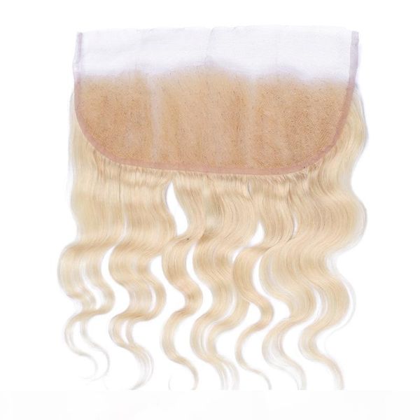 #613 blonde virgin peruvian human hair body wave ear to ear full lace frontals 13x4 bleach blonde lace frontal closure bleached knots, Black;brown
#613 blonde virgin peruvian human hair body wave ear to ear full lace frontals 13x4 bleach blonde lace frontal closure bleached knots, Black;brown