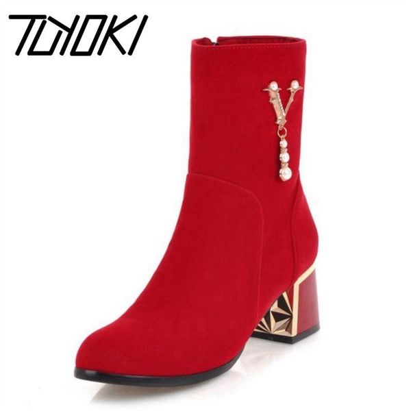 boots tuyoki women' ankle string beads shoes woman fur warm winter fashion elegant short size 34-43, Black
boots tuyoki women' ankle string beads shoes woman fur warm winter fashion elegant short size 34-43, Black