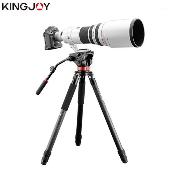 tripods kingjoy official k4007/k4207 heavy duty professional tripod carbon fiber video camera stand for all models movil slr dslr1
tripods kingjoy official k4007/k4207 heavy duty professional tripod carbon fiber video camera stand for all models movil slr dslr1