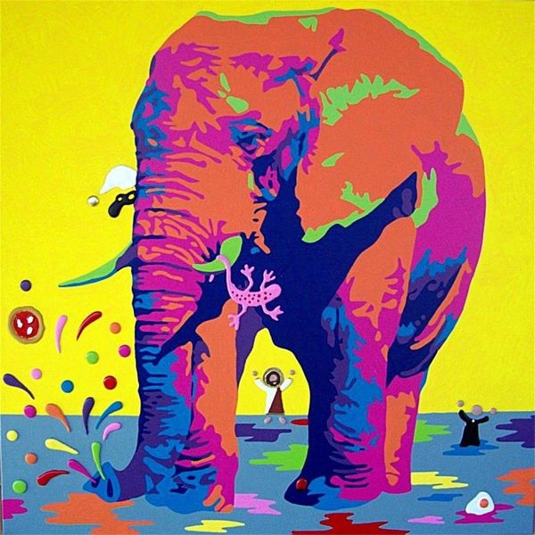y-030307 street art graffiti rainbow colour elephant handpainted handcrafts art oil painting & hd print art oil painting on canvas
y-030307 street art graffiti rainbow colour elephant handpainted handcrafts art oil painting & hd print art oil painting on canvas