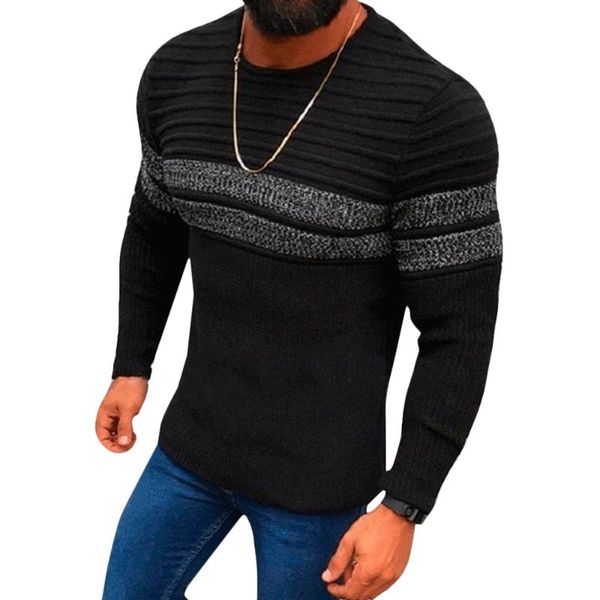 cofekate stripe color patchwork pullover jumper men casual bottoming sweater for men winter warm slim fit male knitted sweater, White;black
cofekate stripe color patchwork pullover jumper men casual bottoming sweater for men winter warm slim fit male knitted sweater, White;black