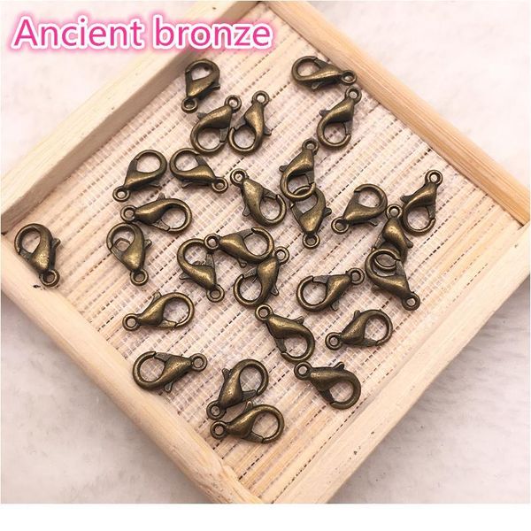 50pcs 10mm metal lobster clasps hooks for jewelry finding kc gold/silver/gun black color connect buckle diy necklace& qylzhw
50pcs 10mm metal lobster clasps hooks for jewelry finding kc gold/silver/gun black color connect buckle diy necklace& qylzhw