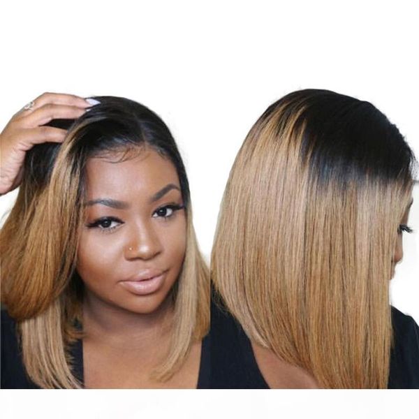 ombre t1b 27 color brazilian full lace remy human hair bob wig bleach knots silk lace front human hair wigs for women, Black;brown
ombre t1b 27 color brazilian full lace remy human hair bob wig bleach knots silk lace front human hair wigs for women, Black;brown