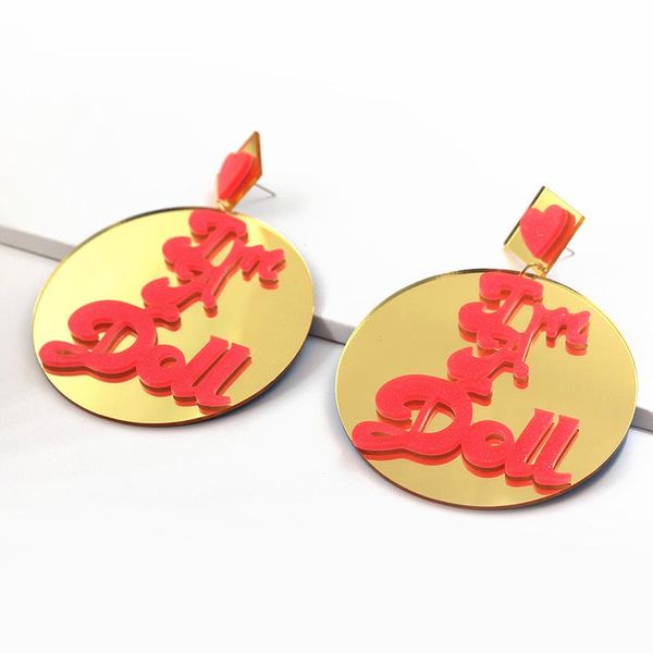 2021 new funny acrylic creative geometry letter earrings for women nightclub grunge style statement cool earrings pendants edgy, Silver
2021 new funny acrylic creative geometry letter earrings for women nightclub grunge style statement cool earrings pendants edgy, Silver