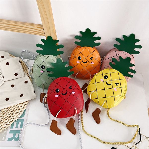 cute pineapple children bag small girl messenger bag fashion cartoon shoulder bag baby accessories coin purse, Red;black
cute pineapple children bag small girl messenger bag fashion cartoon shoulder bag baby accessories coin purse, Red;black