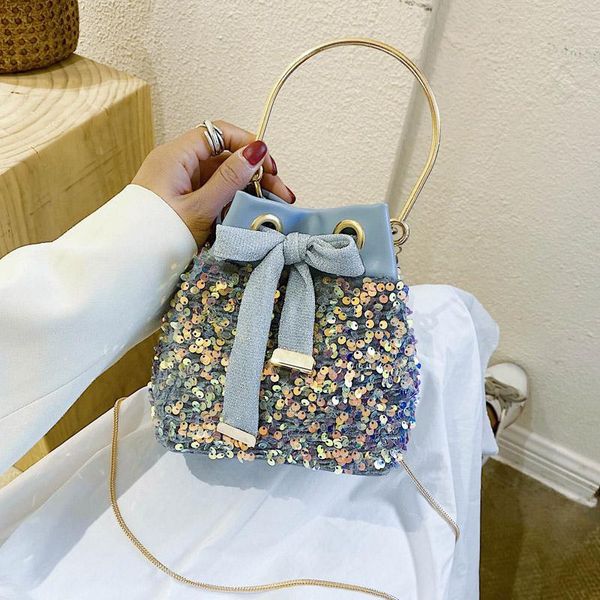 sequined bow bucket bag 2021 small totes with metal handle women's designer handbag chain shoulder messenger bag phone purses
sequined bow bucket bag 2021 small totes with metal handle women's designer handbag chain shoulder messenger bag phone purses