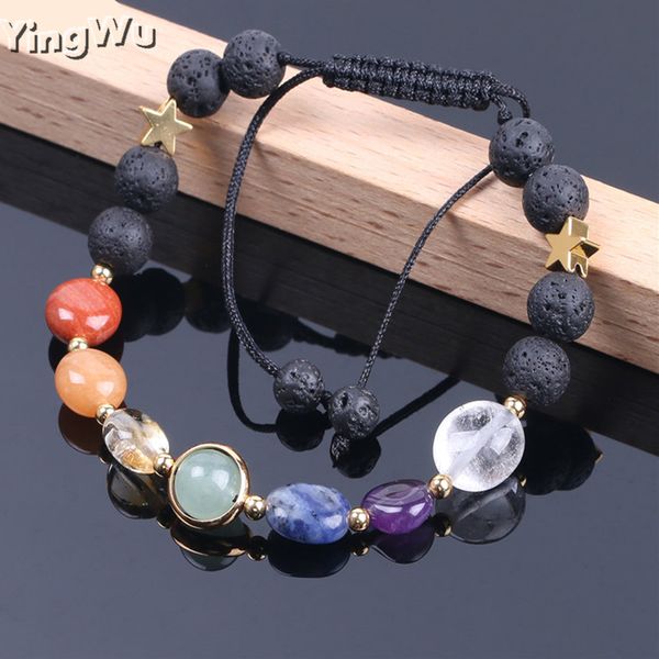 yingwu natural lava rock 8mm 7 chakra bracelet mix color gems stone bracelets crystal quartz sodalite rope chain bangles, Black
yingwu natural lava rock 8mm 7 chakra bracelet mix color gems stone bracelets crystal quartz sodalite rope chain bangles, Black