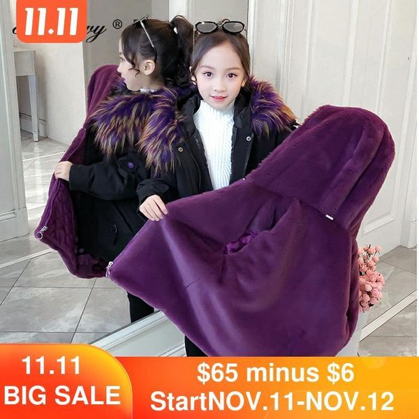 children winter down cotton jacket 2020 girls padded fur jacket baby girl clothing kids clothes outwear parks for girls 3-10y, Blue;gray
children winter down cotton jacket 2020 girls padded fur jacket baby girl clothing kids clothes outwear parks for girls 3-10y, Blue;gray