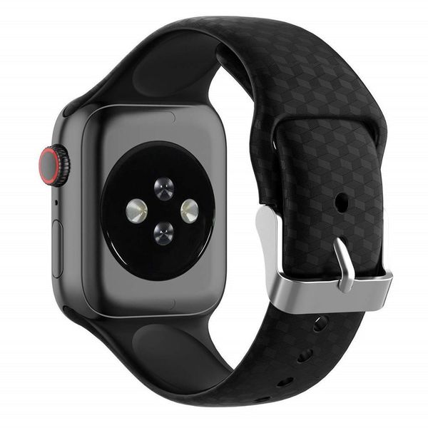 3d ремешок для текстуры для ленты часов apple band 44 мм 40 мм спортивный силиконовый ремень ремень ремень ремешок для наблюдения за ремешко, Black;brown
3d ремешок для текстуры для ленты часов apple band 44 мм 40 мм спортивный силиконовый ремень ремень ремень ремешок для наблюдения за ремешко, Black;brown