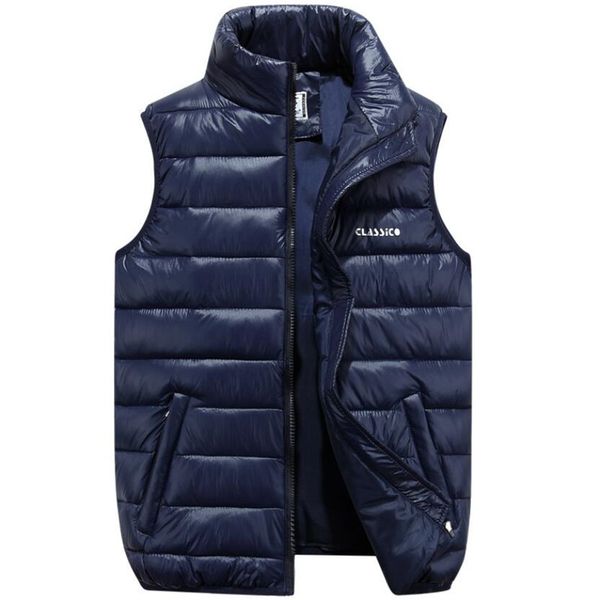 2020 autumn casual vest men spring winter ultra light sleeveless jacket thin coat waistcoat male down vest colete masculino 6xl t200910, Black;white
2020 autumn casual vest men spring winter ultra light sleeveless jacket thin coat waistcoat male down vest colete masculino 6xl t200910, Black;white