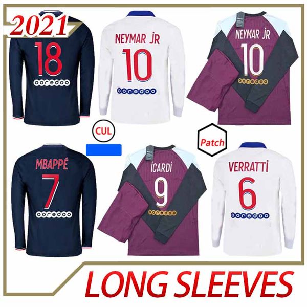 20 21 long sleeve soccer jersey 50th anniversary 2020 2021 mbappe icardi shirt 10 cavani di maria men kids football shirt hommes, Black;yellow
20 21 long sleeve soccer jersey 50th anniversary 2020 2021 mbappe icardi shirt 10 cavani di maria men kids football shirt hommes, Black;yellow