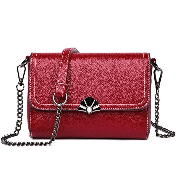 female messenger bags ladies women soft leather chain shoulder bag sac a main vintage crossbody bags for women flap bag
female messenger bags ladies women soft leather chain shoulder bag sac a main vintage crossbody bags for women flap bag