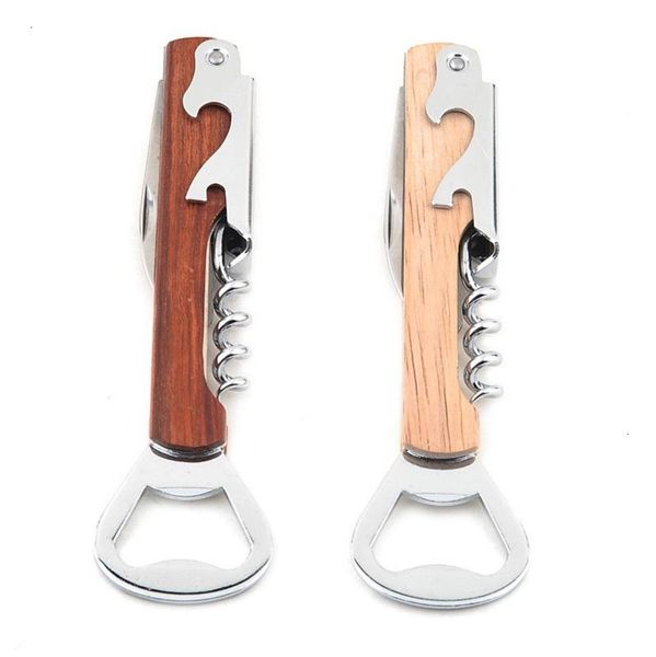 hand-held corkscrew wood deluxe handle stainless steel double hinge waiters wine bottle opener
hand-held corkscrew wood deluxe handle stainless steel double hinge waiters wine bottle opener