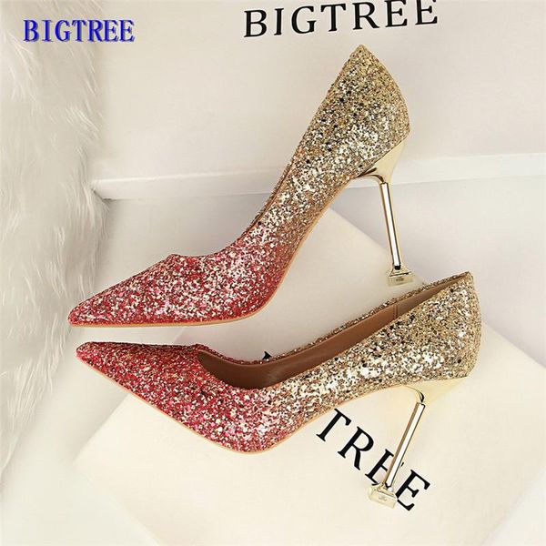 dress shoes bigtree 2021 sequined cloth fashion party women pumps pointed toe mixed colors office shallow high heels woman, Black
dress shoes bigtree 2021 sequined cloth fashion party women pumps pointed toe mixed colors office shallow high heels woman, Black