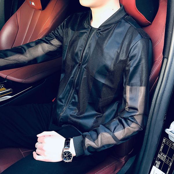 2020 casual thin zippers no jacket men stone land net yarn is prevented in clothes baseball coat of cultivate morality fashion, Black;brown
2020 casual thin zippers no jacket men stone land net yarn is prevented in clothes baseball coat of cultivate morality fashion, Black;brown