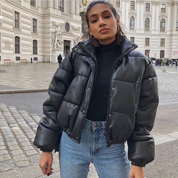 black 2021 new leather vintage autumn streetwear jacket kpop style woman clothes lqmn c606
black 2021 new leather vintage autumn streetwear jacket kpop style woman clothes lqmn c606