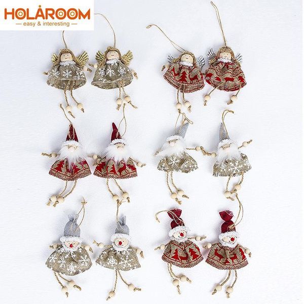2pcs christmas mini santa claus doll snowman angel doll ornament xmas tree door window pendant decorations for home new year1
2pcs christmas mini santa claus doll snowman angel doll ornament xmas tree door window pendant decorations for home new year1