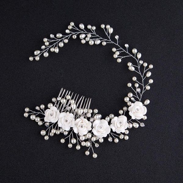 new fashion korean women hair comb bride wedding hair clip handmade flowers beads decoration ladies hairs accessories, Golden;silver
new fashion korean women hair comb bride wedding hair clip handmade flowers beads decoration ladies hairs accessories, Golden;silver