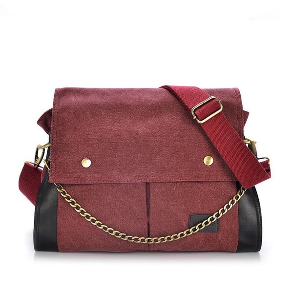 shoulder messenger shoulder bag canvas solid color large zipper fashion chain decoration women bag travel casual
shoulder messenger shoulder bag canvas solid color large zipper fashion chain decoration women bag travel casual