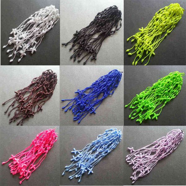 18colors handmade rope knotted cross rosary bracelets pulseras decenarios nylon of religious gift 12 pieces/pack, Golden;silver
18colors handmade rope knotted cross rosary bracelets pulseras decenarios nylon of religious gift 12 pieces/pack, Golden;silver