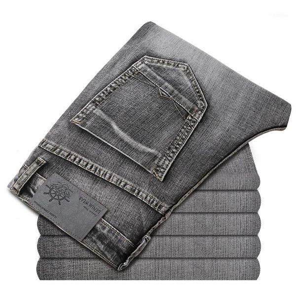 2020 spring new men's vintage blue stretch jeans business casual regular fit denim pants male brand trousers1
2020 spring new men's vintage blue stretch jeans business casual regular fit denim pants male brand trousers1
