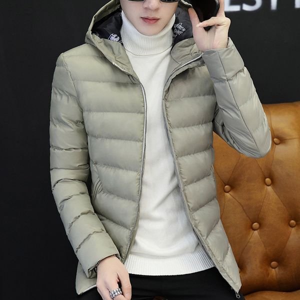 coat winter 2019 new korean slim fit short down handsome men's cotton padded jaet thiened, Black
coat winter 2019 new korean slim fit short down handsome men's cotton padded jaet thiened, Black