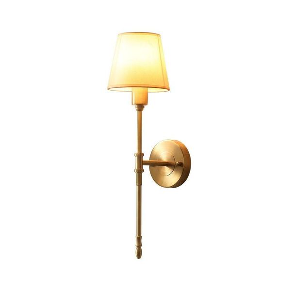 wall lamp permo single classic rustic industrial sconce lighting fixture with flared white textile shade mj1016
wall lamp permo single classic rustic industrial sconce lighting fixture with flared white textile shade mj1016