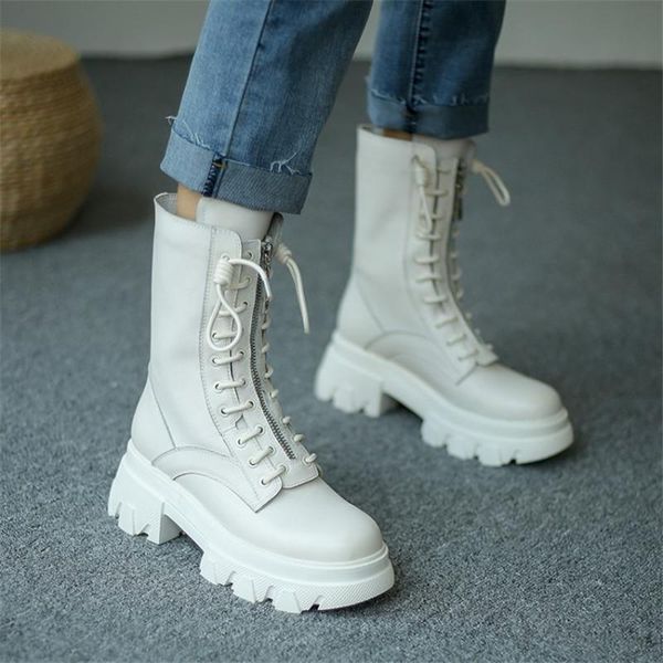 boots 2021 women shoes round toe zipper retro simple comfortable mid-calf white for girls leather, Black
boots 2021 women shoes round toe zipper retro simple comfortable mid-calf white for girls leather, Black
