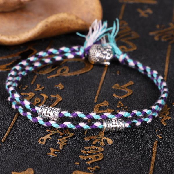 charm bracelets ethnic tibetan buddha head woven amulet multicolor & bangles for women men handmade rope bracelet gift, Golden;silver
charm bracelets ethnic tibetan buddha head woven amulet multicolor & bangles for women men handmade rope bracelet gift, Golden;silver