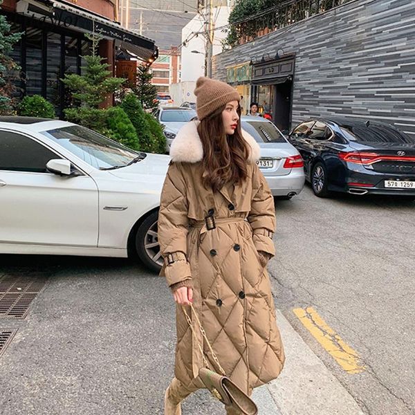 women's down & parkas fitaylor winter women real fur collar hooded long coat double breasted 90% white duck parka windebreaker with bel, Black
women's down & parkas fitaylor winter women real fur collar hooded long coat double breasted 90% white duck parka windebreaker with bel, Black